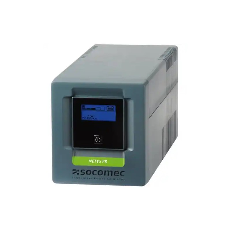 UPS Socomec NeTYS PR-MT 1000VA/700W 230V 50/60Hz AVR, Sine wave, LCD, RJ45 zaštita, USB