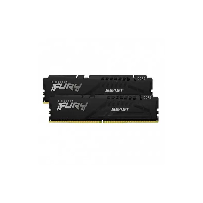 Memorija DDR5 64GB (2x32GB) 5600MT/s Kingston Fury Beast KF556C40BBK2-64