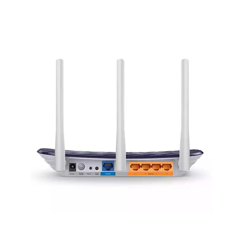 Wireless Router TP-Link Archer C20 AC750 450Mbps/ext x 3/2.4-5GHz/1WAN/4LAN/1USB WDS, WMM, WPS