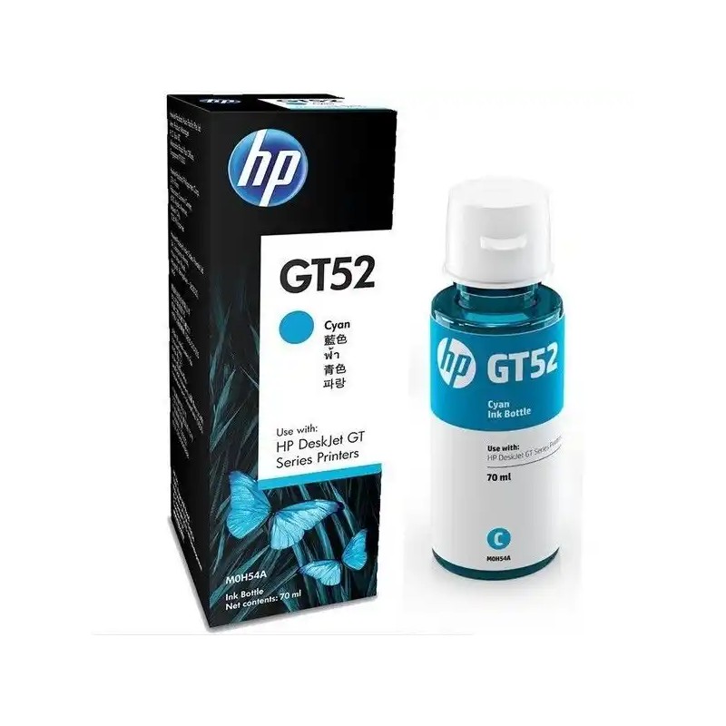 Kertridž HP GT52 M0H54AE Cyan bočica