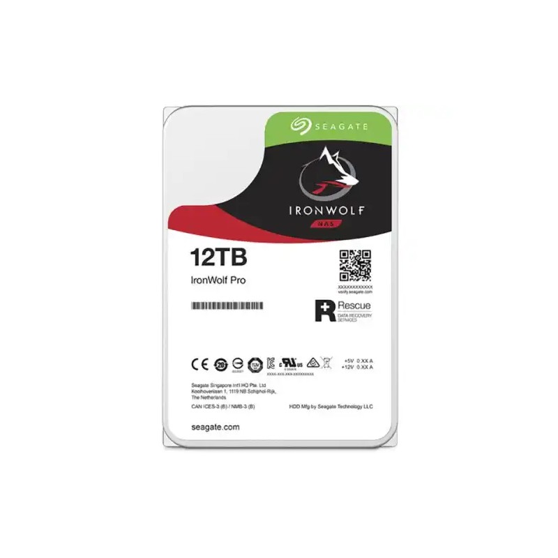 Hard disk 12TB Seagate IronWolf Pro ST12000NT001 7200rpm