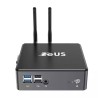 Mini PC Zeus MPI10-i523 Intel i5-1145G7 4C 4.4 GHz/DDR4/LAN/Dual WiFi/BT/HDMI/DP/USB C/ext ANT