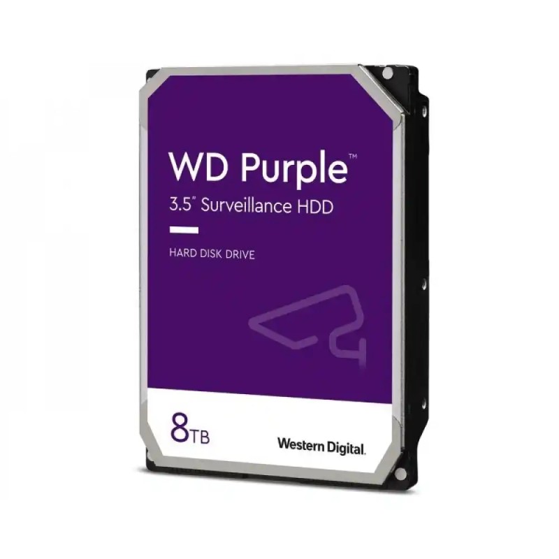 Hard disk 8TB Western Digital 256MB WD85PURZ