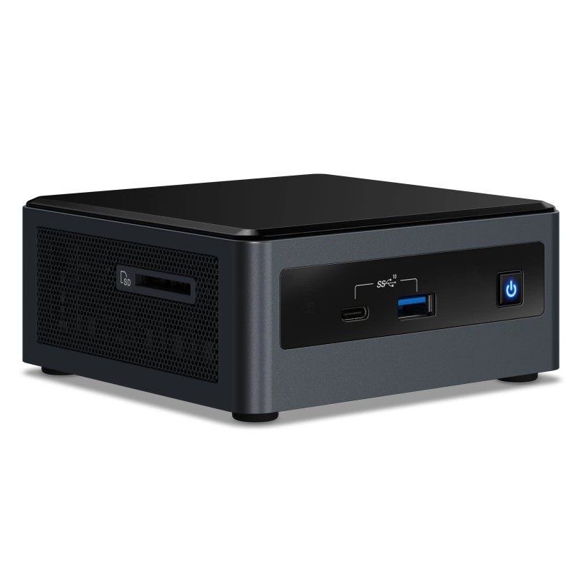 Mini računar Intel NUC Intel i5-10210U QC/2xDDR4/Lan/Wifi/BT/2xHDMI/USB-C/Crd read 10i5FNHN+kabl