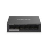 Svič 10/100 6-port Mercusys MS106LP/4-Port PoE+