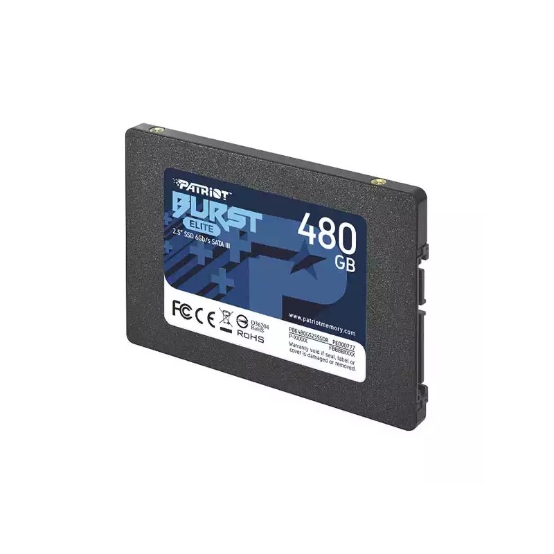 SSD 2.5 SATA3 6Gb/s 480GB Patriot Burst Elite 450MBs/320MBs PBE480GS25SSDR