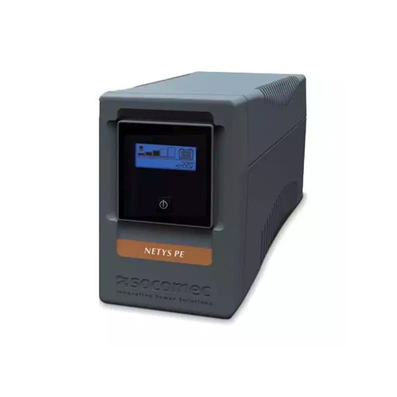 UPS Socomec NeTYS PE 2000VA/1200W 230V 50/60Hz AVR, Step wave, LCD displej, RJ45, 1xUSB