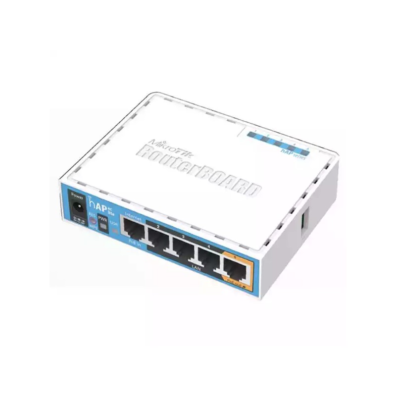 MikroTik hAP ac lite WiFi & 3G / LTE AC750Mb/s High Power 200mW dual band 2.4 & 5GHz 802.11ac/a/b/g/