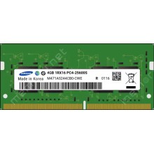 Memorija SODIMM DDR4 4GB 3200MHz Samsung - Bulk