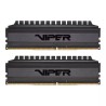 Memorija DDR4 32GB 2x16GB 3200MHz Patriot Viper 4 Blackout Series Dual Channel PVB432G320C6K