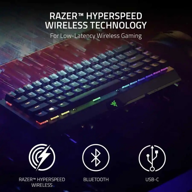 Tastatura RAZER BlackWidow V3 Mini HyperSpeed US (Crna) RZ03-03890100-R3M1