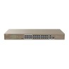 Svič 10/100 24-port PoE+2GE/1SFP Port Tenda TEF1126P-24-250W