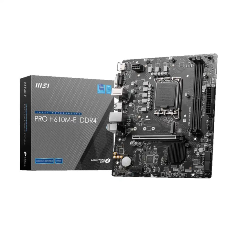 Matična ploča 1700 MSI PRO H610M-E DDR4