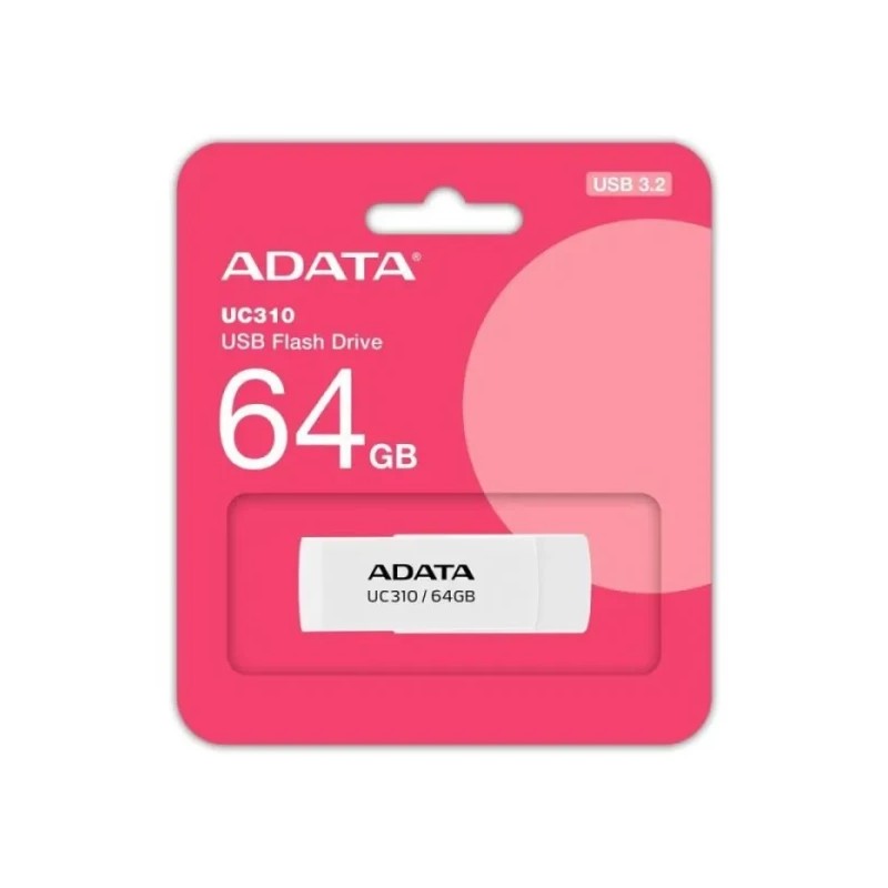 USB Flash 64 GB AData 3.2 UC310-64G-RWH beli