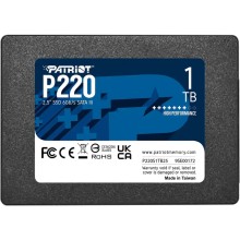 SSD 2.5 SATA3 1TB Patriot P220 550MBs/500MBs P220S1TB25