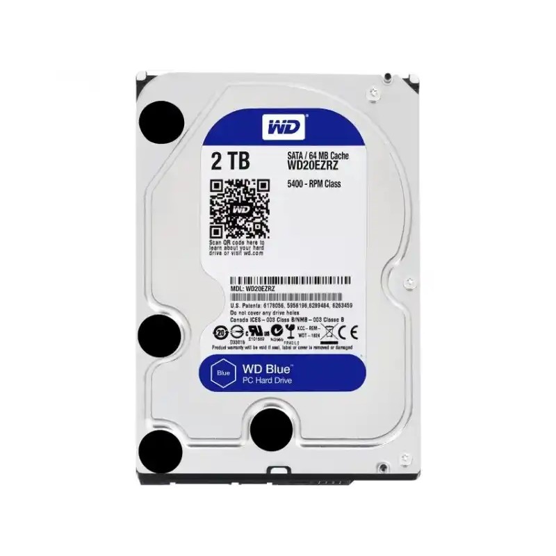 Hard disk 2TB SATA3 Western Digital 256MB WD20EARZ Blue