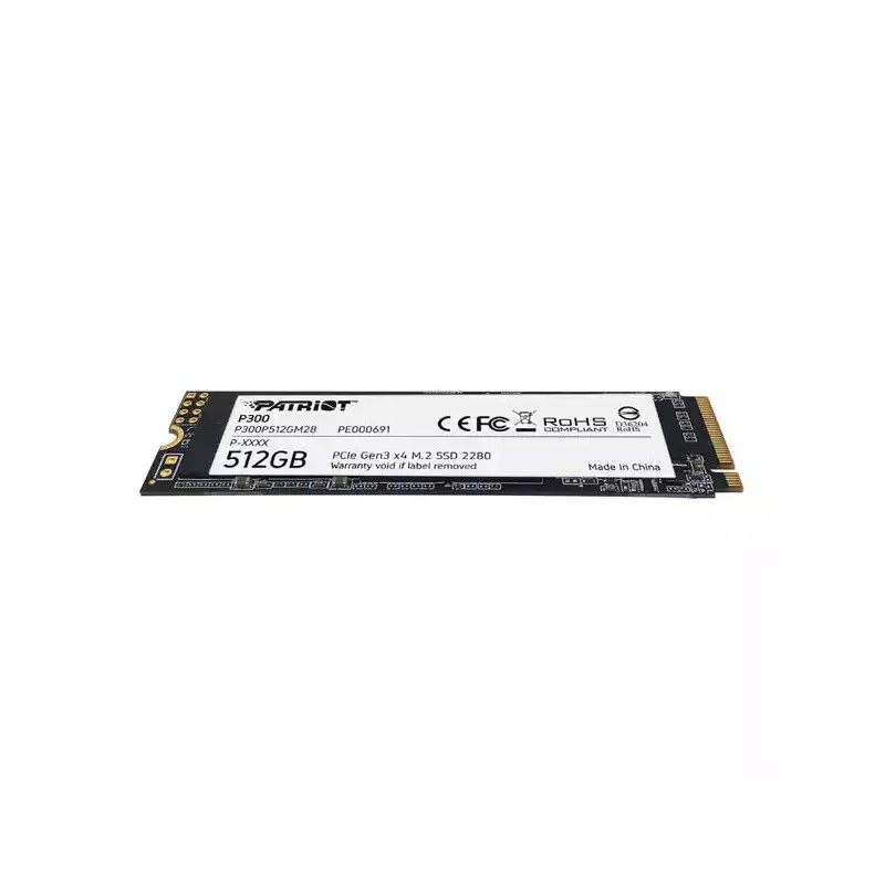 SSD M.2 NVMe 512GB Patriot P300 1700MBs/1100MBs P300P512GM28