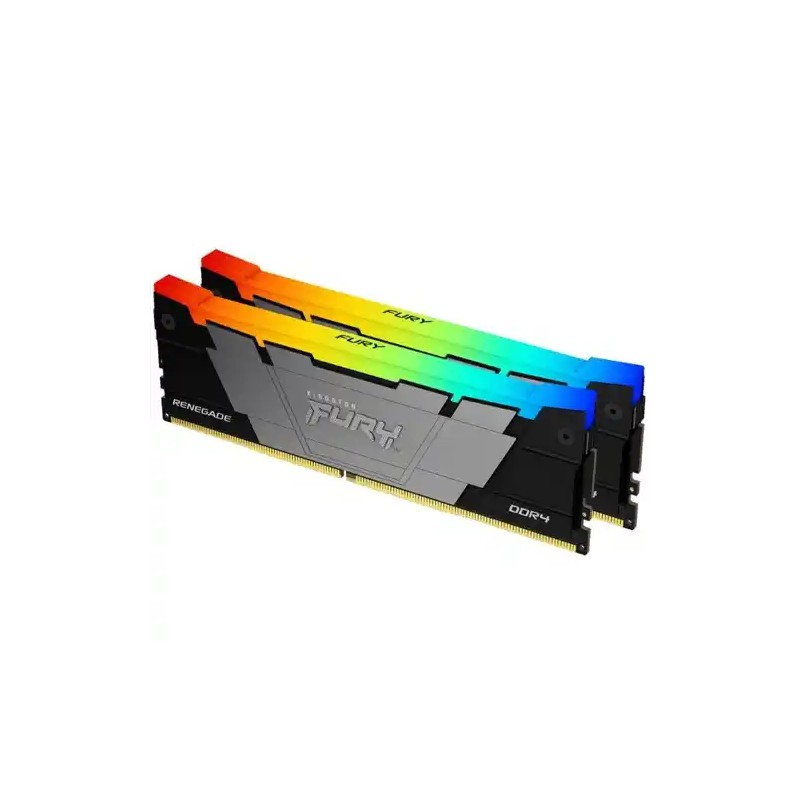 Memorija DDR4 64GB/3200MHz (2x32GB) Kingston Fury Beast RGB KF432C16RB2AK2/64