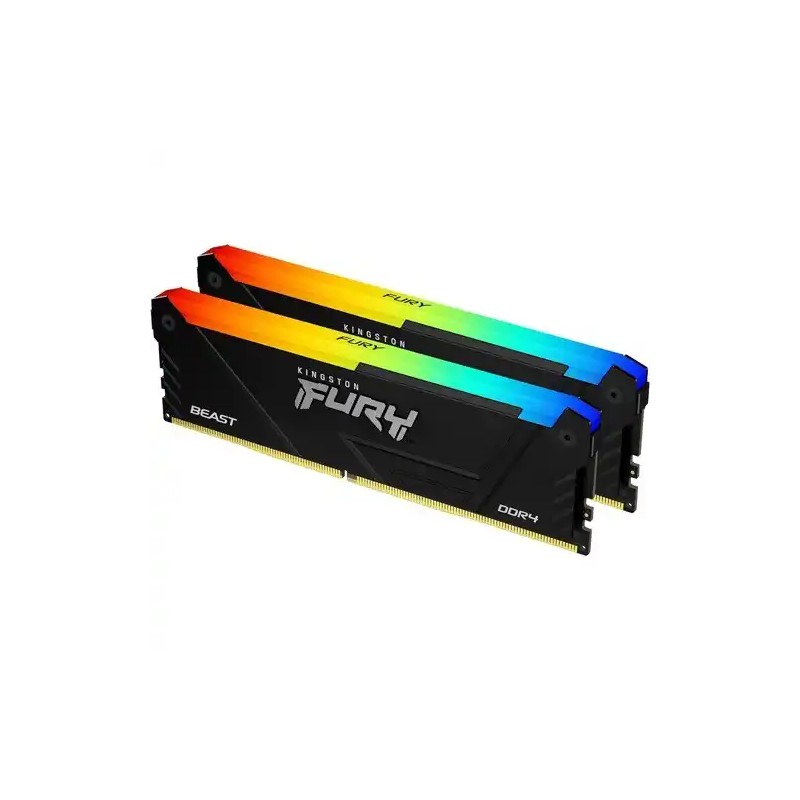 Memorija DDR4 32GB 3200MHz Kingston Fury Beast RGB KF432C16BB12AK2/32