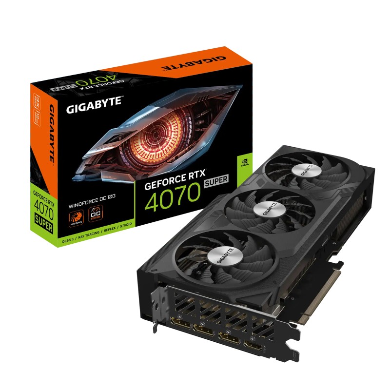 Grafička karta Gigabyte GeForce RTX 4070 Super GV-N407SWF3OC-12GD 12GB 192bit 3xDP/HDMI