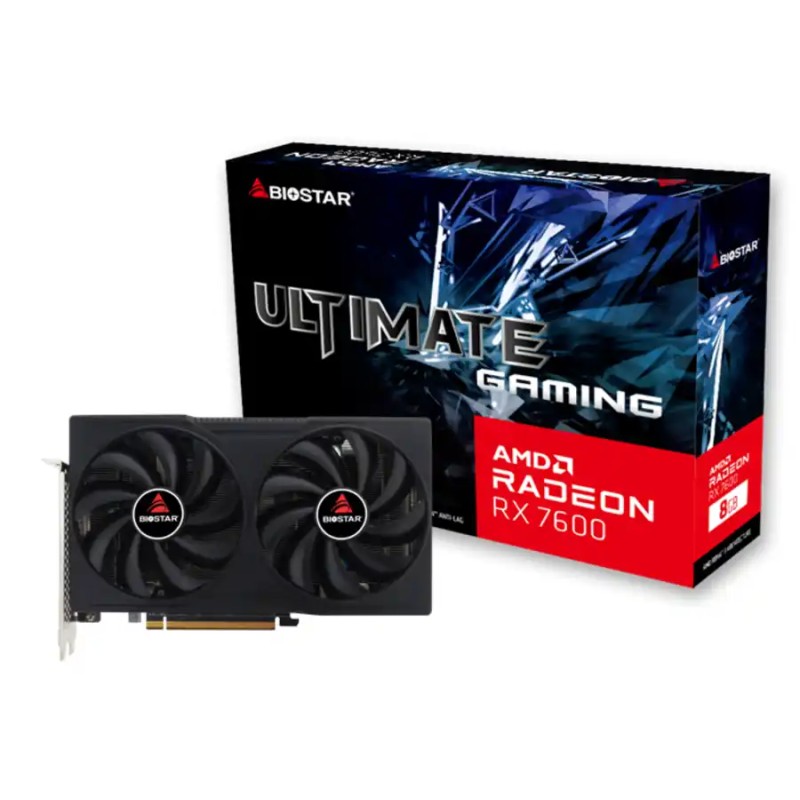 Grafička karta Biostar RX7600 8GB DDR6 128bit HDMI/3DP