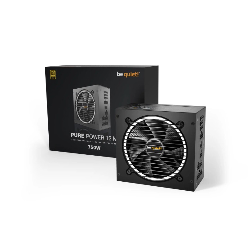 Napajanje Be Quiet Pure Power 12 M750W BN343 Gold Modularno ATX3.0