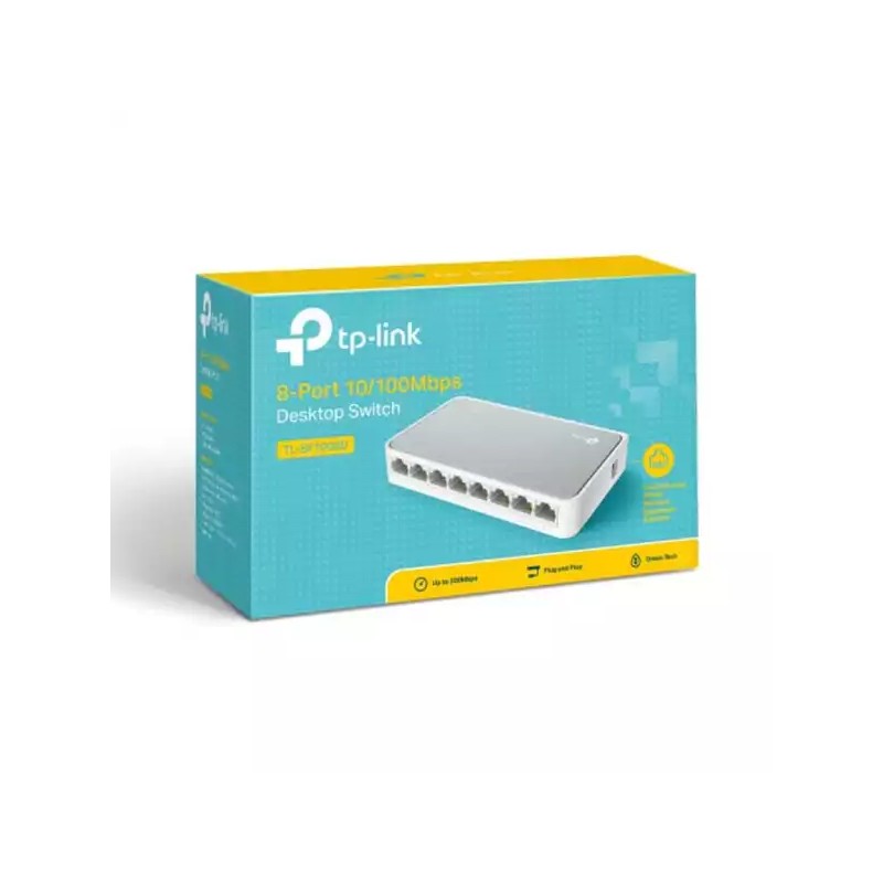 Svič 10/100 8-port TP-Link TL-SF1008D