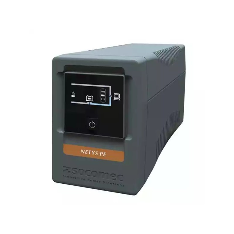 UPS Socomec NeTYS PE 850VA/480W 230V 50/60Hz AVR, Step wave, RJ45, 1xUSB