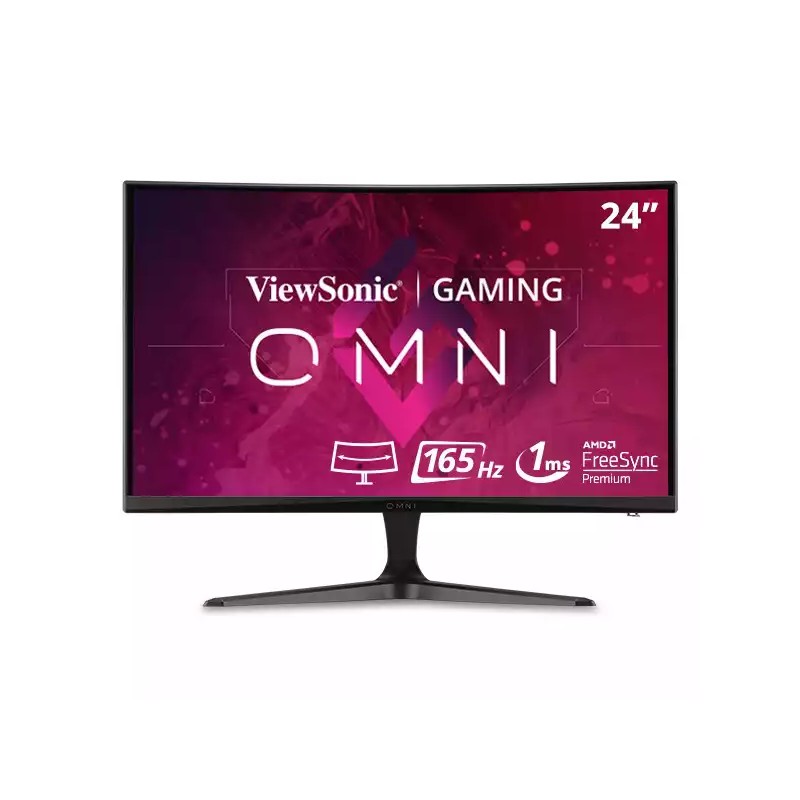 Monitor 24 ViewSonic Omni VX2418C 1920x1080/Full HD/165Hz/1ms/HDMI/DP/Curved