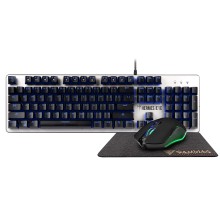 Tastatura + miš + podloga Gamdias Hermes E1C