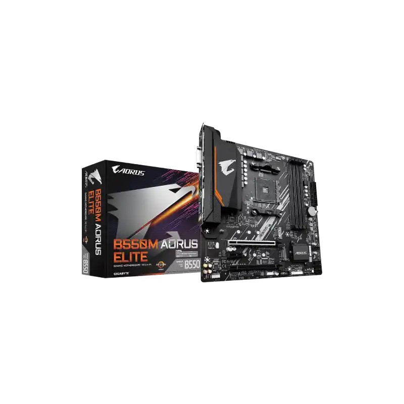 Matična ploča AM4 Gigabyte B550M AORUS ELITE rev. 1.1 HDMI/DVI/M.2