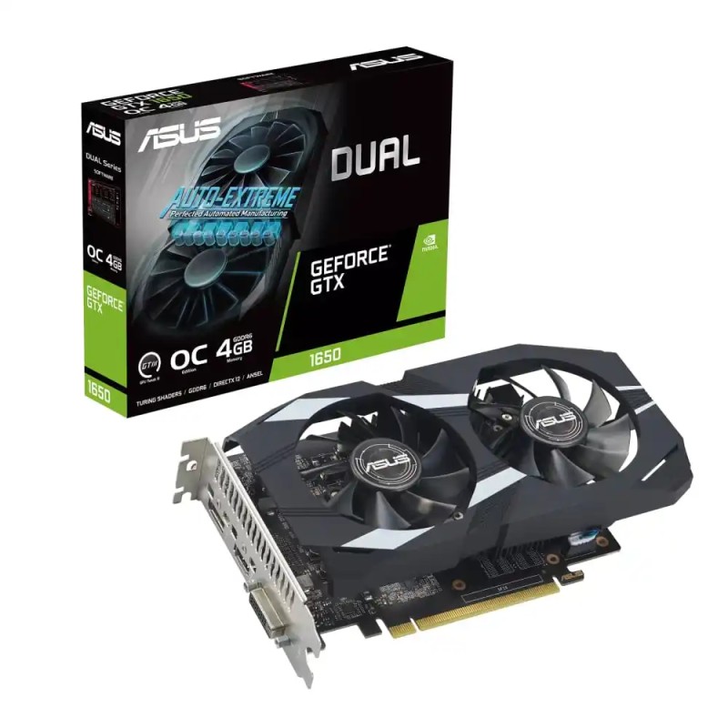 Grafička karta Asus Dual-GTX1650-O4GD6-P-EVO GDDR6 4GB 128 bit DVI/DP/HDMI