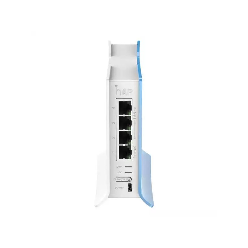 MikroTik RB941-2nD-TC hAP lite WiFi 2.4GHz ruter 300Mb/s 802.11n MIMO sa 4x10/100Mb/s LAN/WAN, VPN r