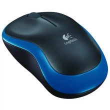 Bežični miš Logitech M185 1000dpi, plavi - optički