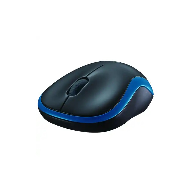 Bežični miš Logitech M185 1000dpi, plavi - optički