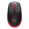 Bežični miš Logitech M190 1000dpi, crveni