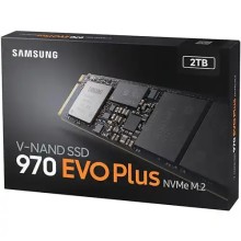 SSD M.2 NVME 2TB Samsung 970EVO Plus MZ-V7S2T0BW 3500MBs/3300MBs