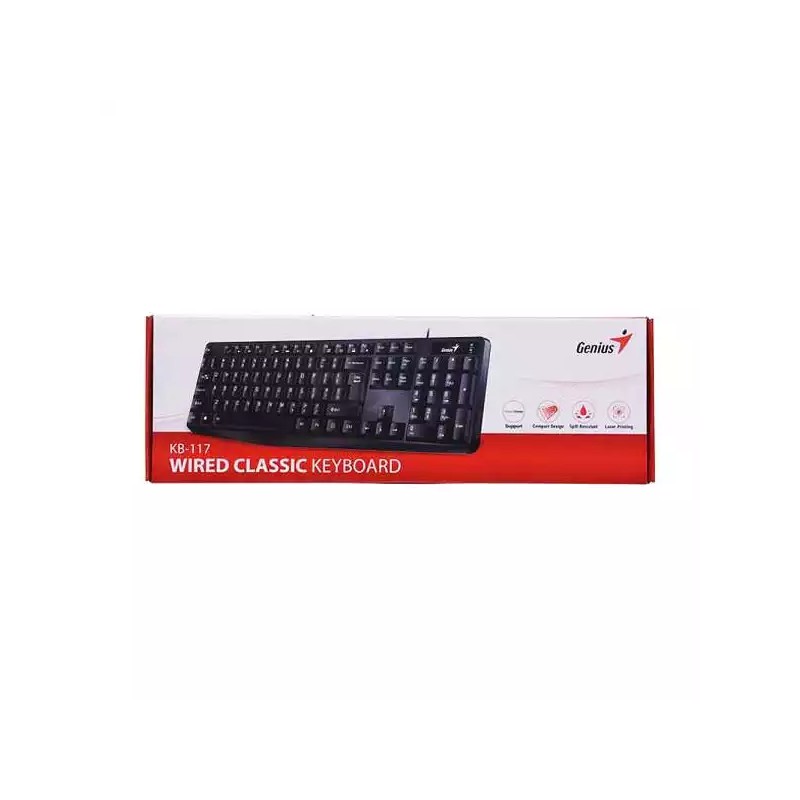 Tastatura Genius KB-117 YU, crna