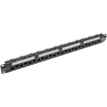 Patch panel 19/1U sa 24 RJ-45 UTP kat. 6 Mirsan MR.PCP1U24U.C6