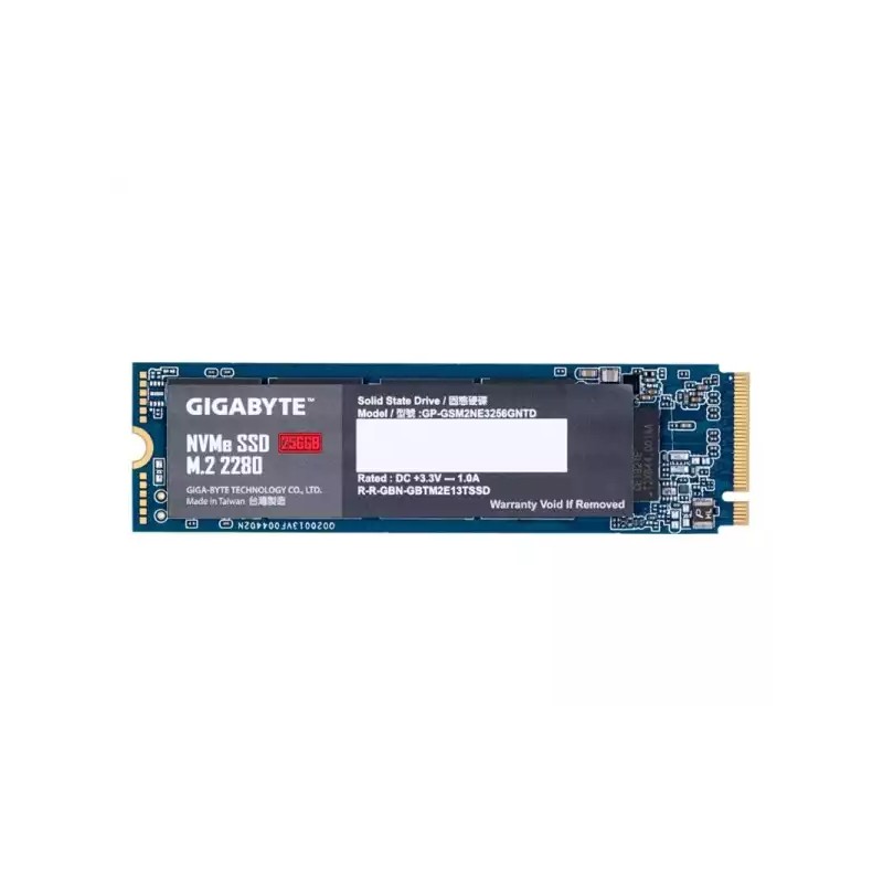 SSD M.2 NVMe 256GB Gigabyte GP-GSM2NE3256GNTD 1700MBs/1100MBs