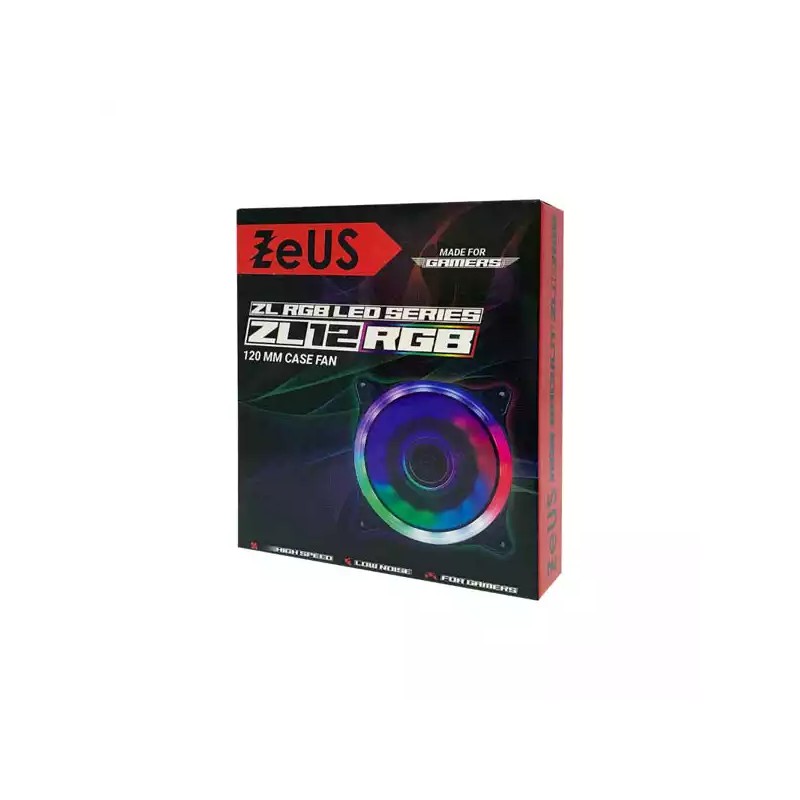 Case Cooler 120x120 ZEUS Single Ring RGB