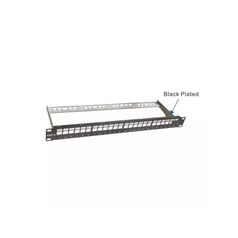 Patch panel 19/1U sa 24 slotova ,bez modula Mirsan MR.19P24P1U.01