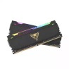 Memorija DDR4 16GB 2x8GB 3600MHZ Patriot Viper Steel RGB BLACK Dual Channel PVSR416G360C0K