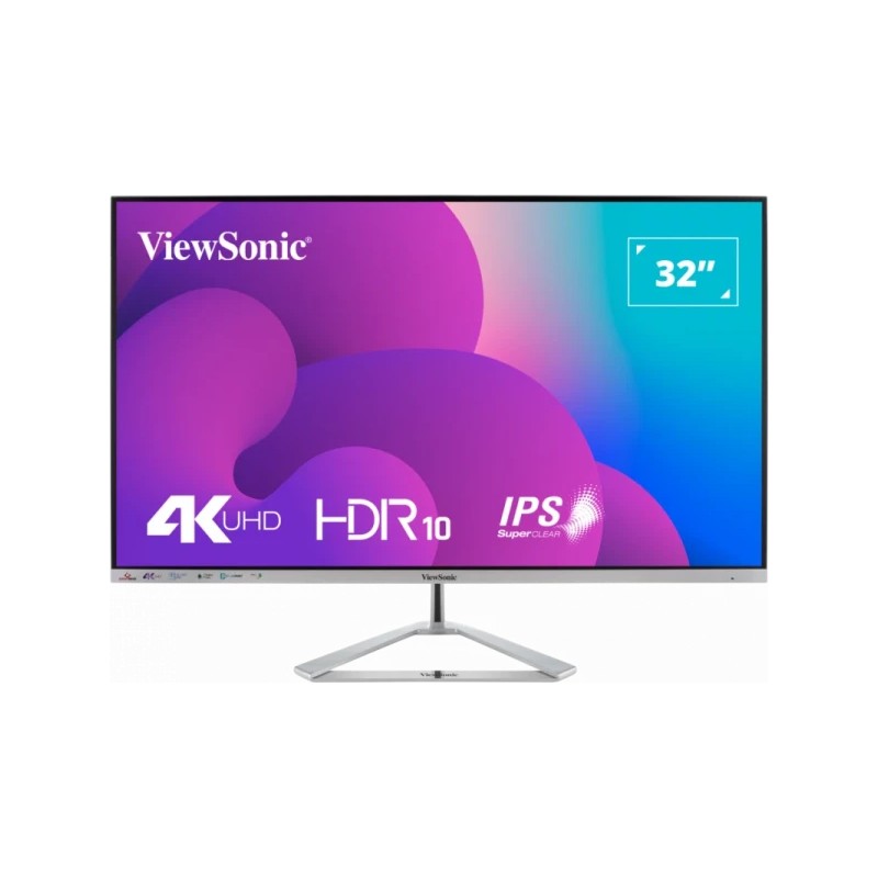 Monitor 32 Viewsonic VX3276-4K-MHD 3840x2160/UHD 4K/VA/60Hz/4ms/2x HDMI/DP/Mini DP/HDR10/Zvučnici