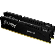 Memorija DDR5 32GB (2x16) 6000MHz Kingston Fury Beast KF560C36BBEK2-32