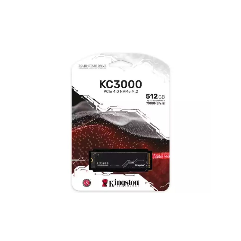 SSD M.2 512GB Kingston SKC3000S/512G 7000MBs/3900MBs