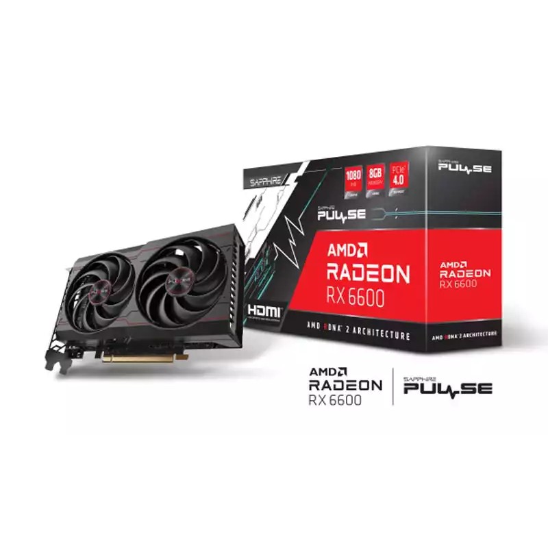 Grafička karta Sapphire Pulse AMD Radeon RX 6600 Gaming 8GB GDDR6 - 11310-01-20G HDMI/3xDP