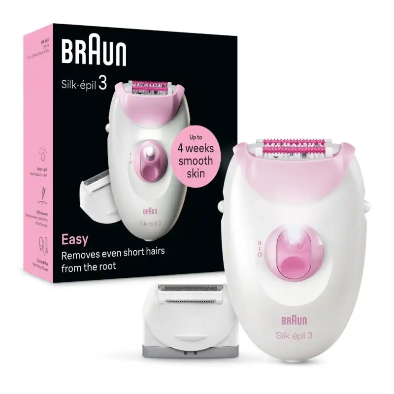 Epilator Braun Legepil se3-031PNKBOX