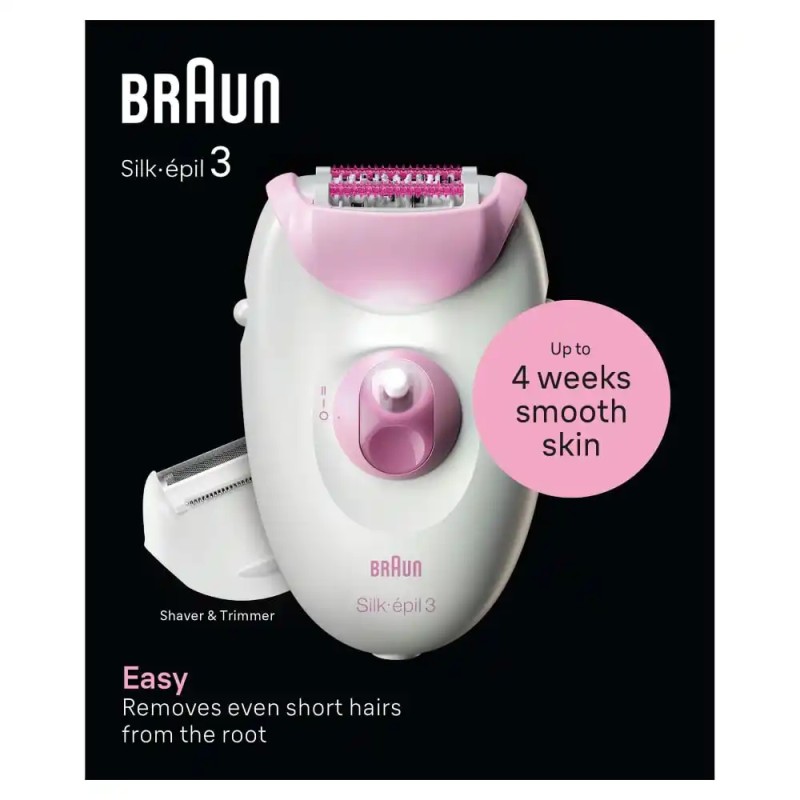 Epilator Braun Legepil se3-031PNKBOX