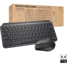 Bežična tastatura + miš Logitech MX Keys Mini Combo 4000dpi grafit